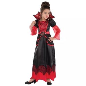 Vampire Queen Child Large Halloween Costume